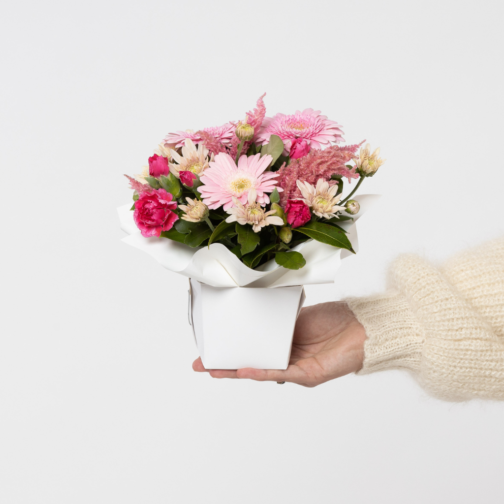 Mini Arrangement - Edelweiss Flowers