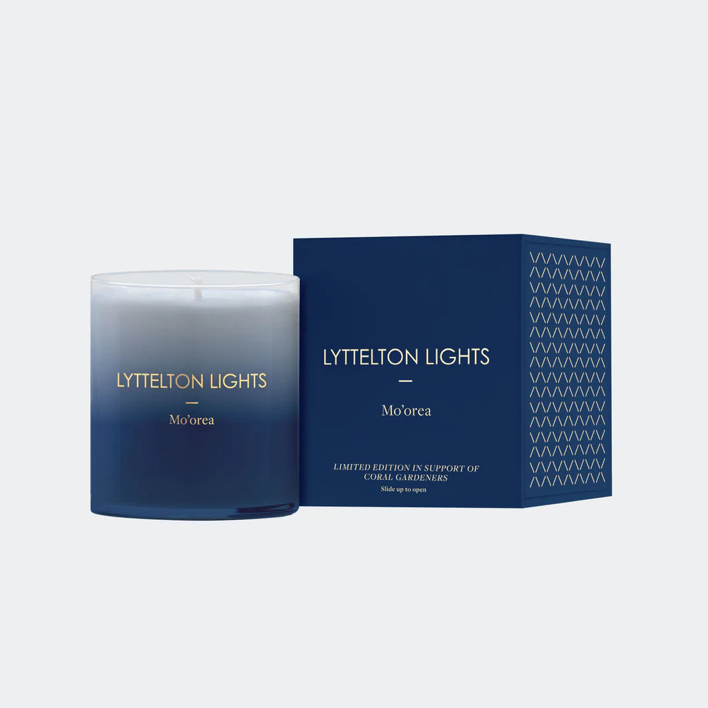 Lyttelton Lights Mo'orea Candle (Limited Edition) - Edelweiss Flowers